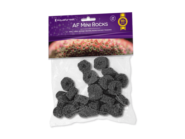 Mini Rocks black 24pcs Aquaforest