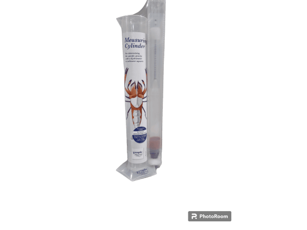 Hydrometre avec Cylindre Hydrometer echelle de  1,021 to 1,031 Volume Cylindre 500 ml TROPIC MARIN