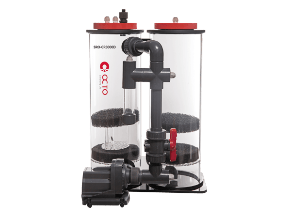 SRO-CR3000D Octo 1500-2200 Litres Dual Chamber Calcium Reactor with HY-3000W Pompe