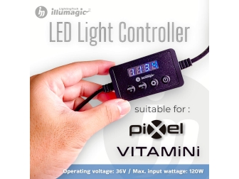 Dimmer with timer function (one for maximum 120W total wattage) Illumagic