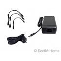 Quad piXel power set (36V3A PSU  AC cord  3x bridging cords) Illumagic