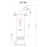 90 mm Universal CO2 Scrubber