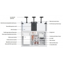 Maxspect Aquarium Smart Lagoon LS-060 Ebony Black