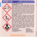 Solutions étalons nitrates, gamme large en eau de mer HI782-11 HANNA