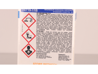 Solutions étalons dureté magnésique à 0,00 et 1,00 mg.L HI719-11 HANNA