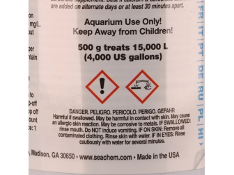 Seachem Reef Kalkwasser – 500g Für Aquarium & Korallen
