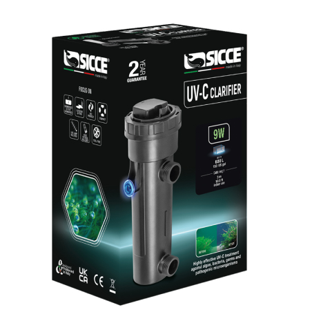 UV-C-Klärer 7W 220-240V/50Hz 3m 3P EU SICCE