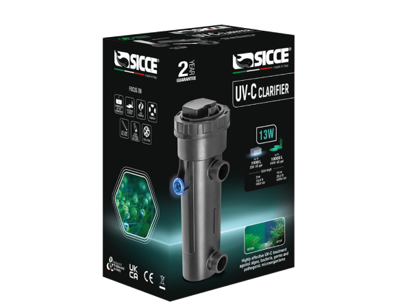 UV-C-Klärer 7W 220-240V/50Hz 3m 3P EU SICCE
