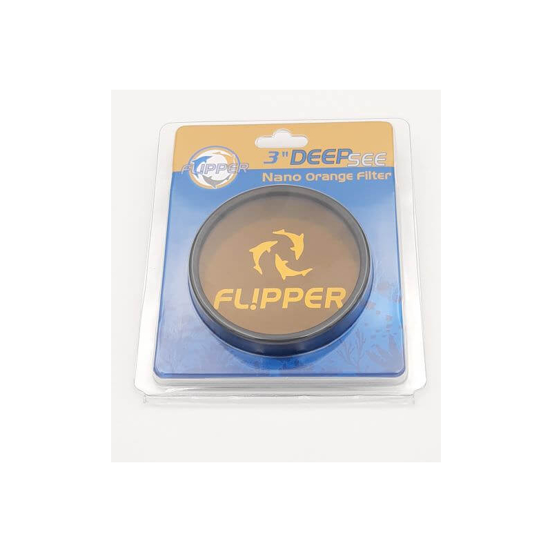 Flipper filtro naranja Deep See 3"