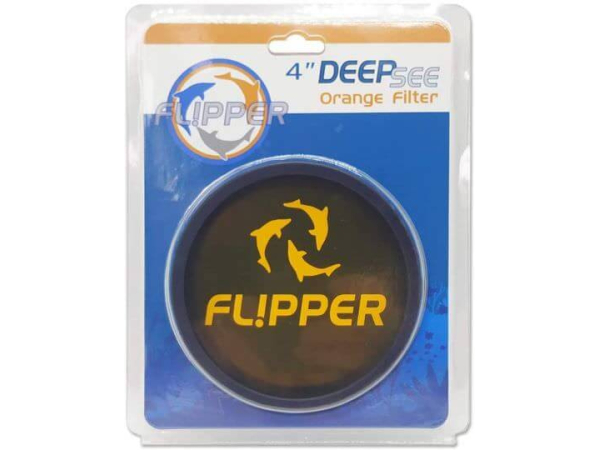 Flipper Deep See orange Filter 4"