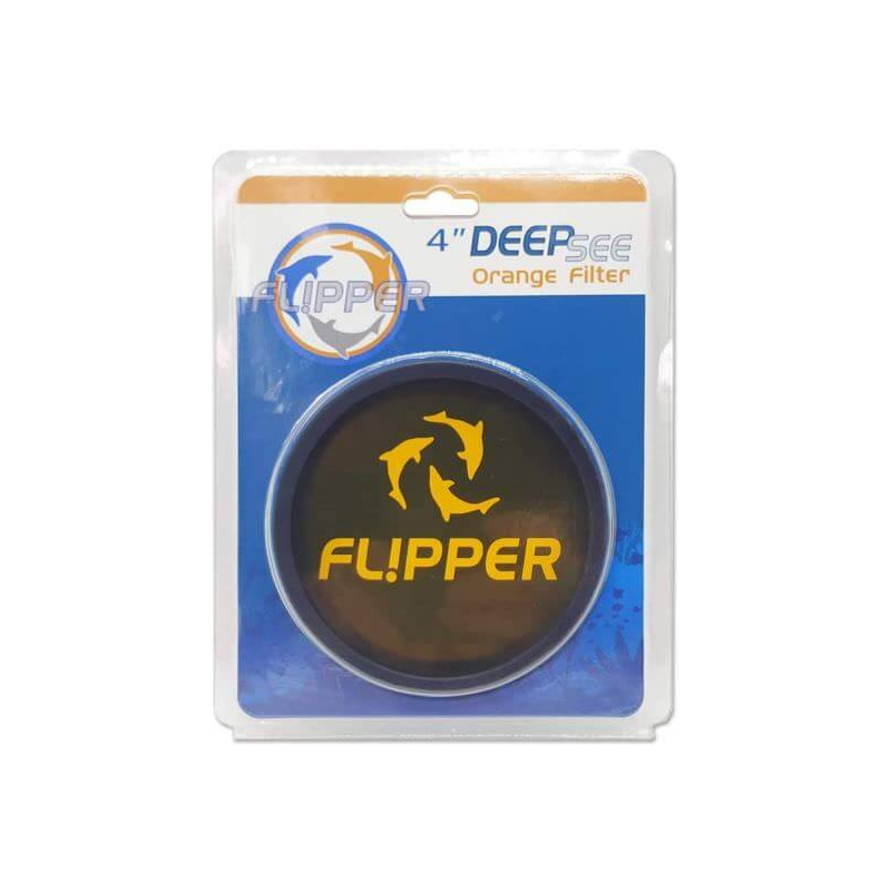 Flipper Deep See orange Filter 4"