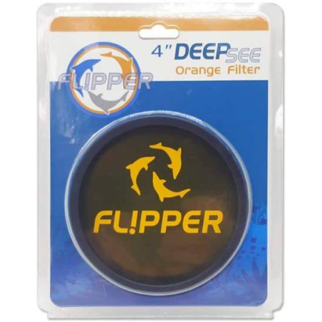 Flipper Deep See orange Filter 4"