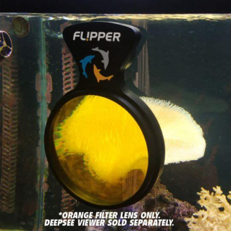 Flipper Deep See orange Filter 4"