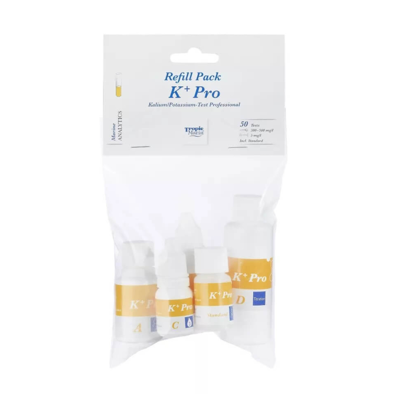 Nachfüllpack Kalium-Test PRO Meerwasser TROPIC MARIN