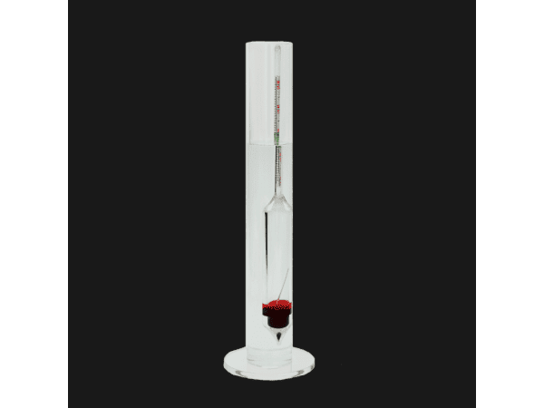 Densimètre de précision Grotech 260mm + cylindre de mesure 