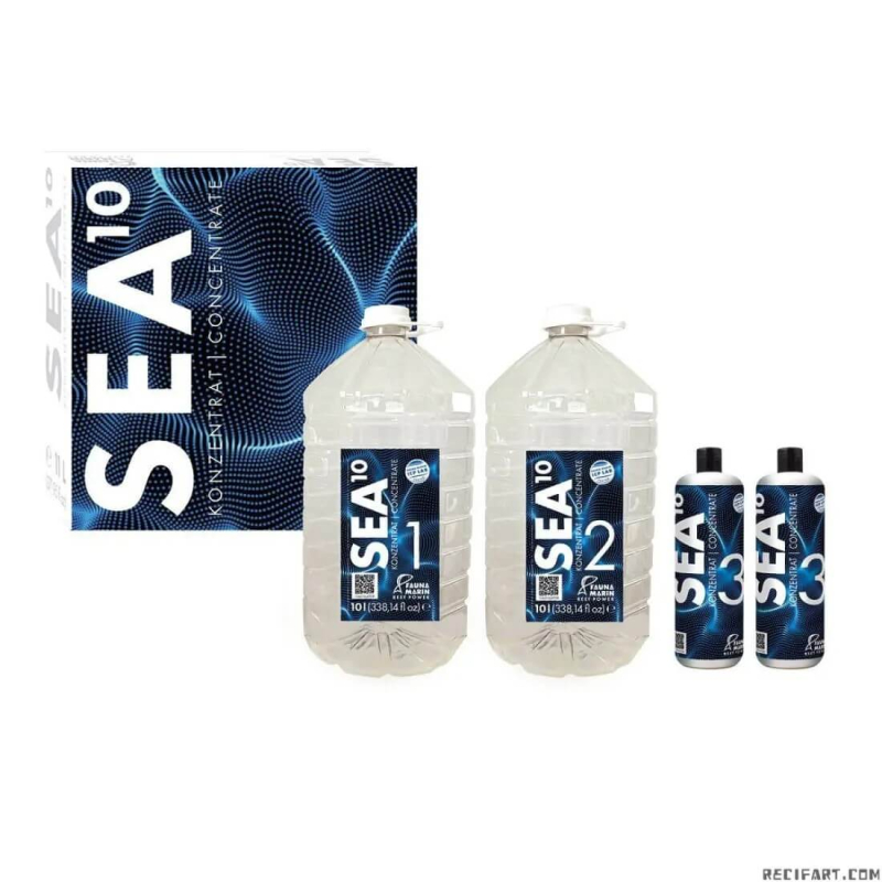 Ocean Seawater 20L AGUA DE MAR Fauna Marin