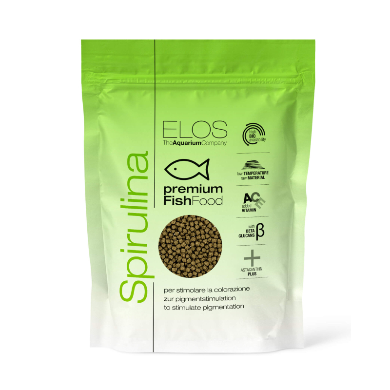 Spiruline ecopack 3mm Elos 65 grammes