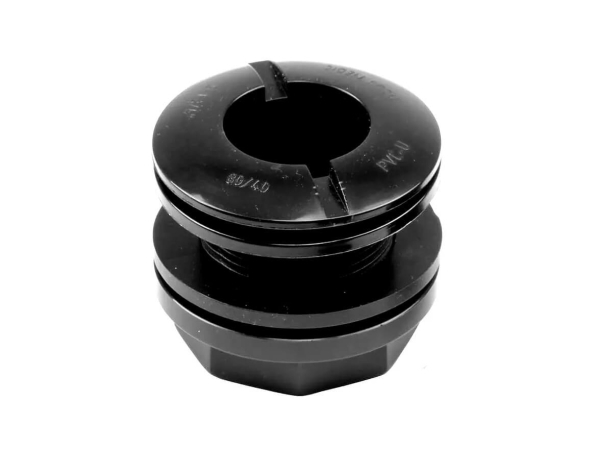 Passe paroi diam 40 mm Noir