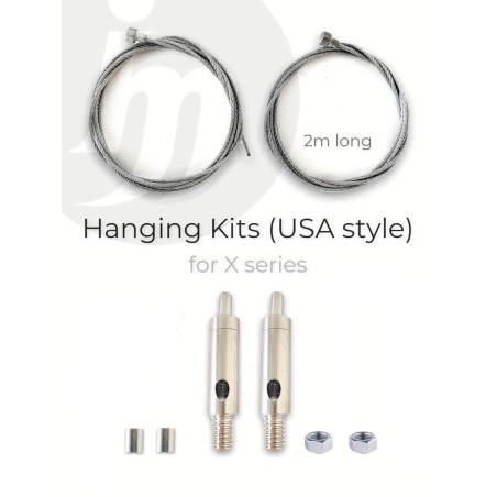 for pendant rail (USA style) Hanging kits Illumagic