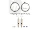 for pendant rail (USA style) Hanging kits Illumagic