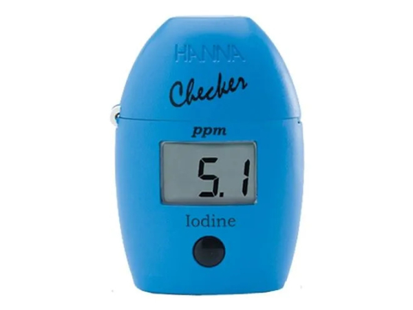 Jod-Photometer Hanna HI718 Checker, präzise und einfache Messung von Jod mit zuverlässiger optischer Technologie, ideal für eine