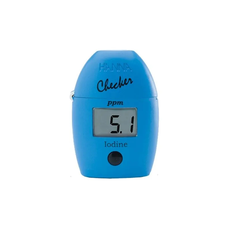 Iodine Photometer Hanna HI718 Checker, precise and simple measurement of iodine with reliable optical technology, ideal for cont
