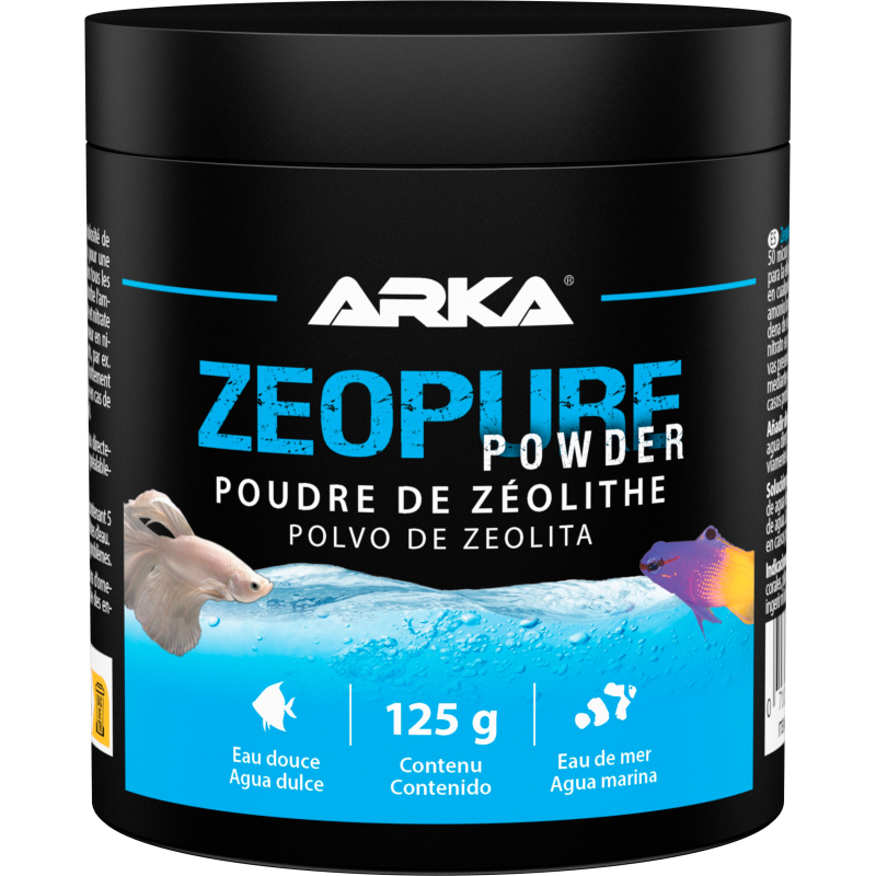 Zeopure Polvere - Zeolite 50 micron (125 g, 250 ml) ARKA