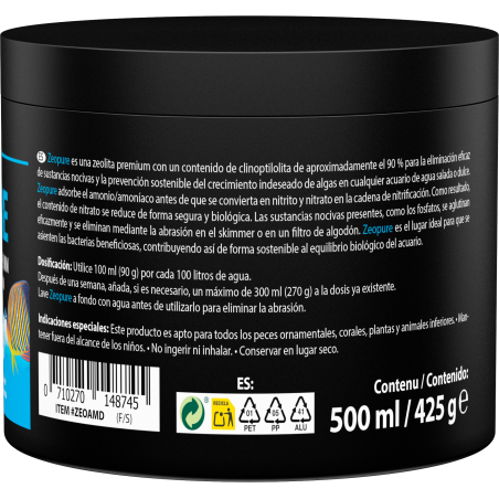 Zeopure - Zeolita 5-9 mm (425 g, 500 ml) ARKA