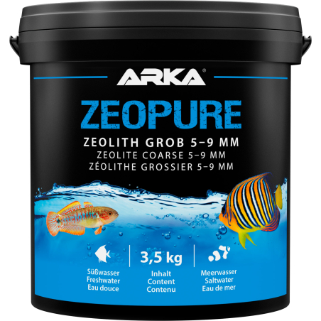 Zeopure - Zeoliet 5-9 mm (3,5 kg, 5 L) ARKA