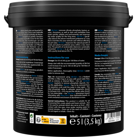 Sili-Out 2 - Silicat Remover (3,5 kg, 5 L) ARKA