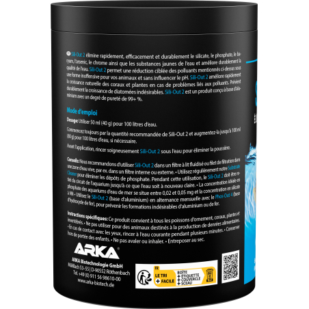 Sili-Out 2 - Removedor de Silicato (700 g, 1000 ml) ARKA
