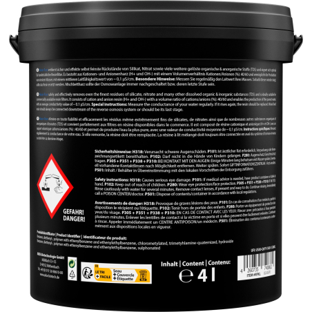 Resin-Pure - Gemischtes Harzbett (4 L) ARKA