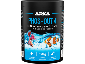 Phos-Out 4 Granule - Removedor de Fosfato de Hidróxido de Hierro (550 g, 1000 ml) ARKA