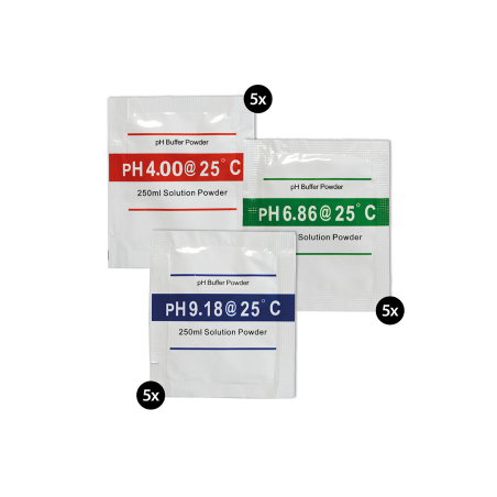 Set di calibrazione pH - Metro 5x 3 pezzi. ARKA