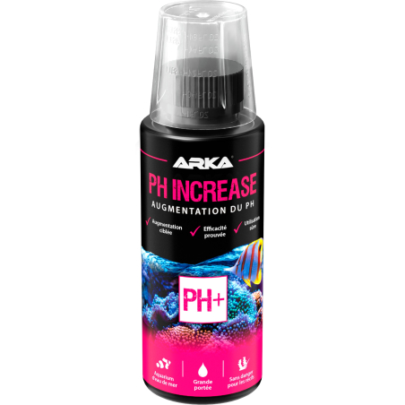 pH Increase Agua de mar - Aumenta de manera segura el valor del pH (118 ml) ARKA