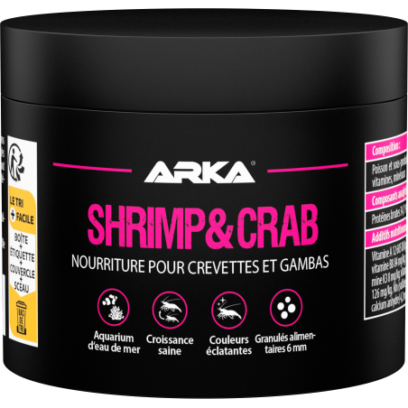 ARKA Cibo per gamberetti e granchi Marini 150 ml (50 g) - ATTENZIONE RILANCIO!!! ARKA