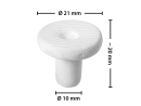 ARKA® myRécif - CoralPlots redondos de 21 mm - 12 piezas ARKA