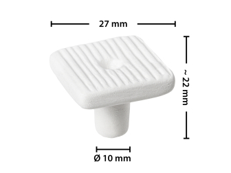 ARKA® myRécif - CoralPlots cuadrado 27 mm - 12 piezas ARKA