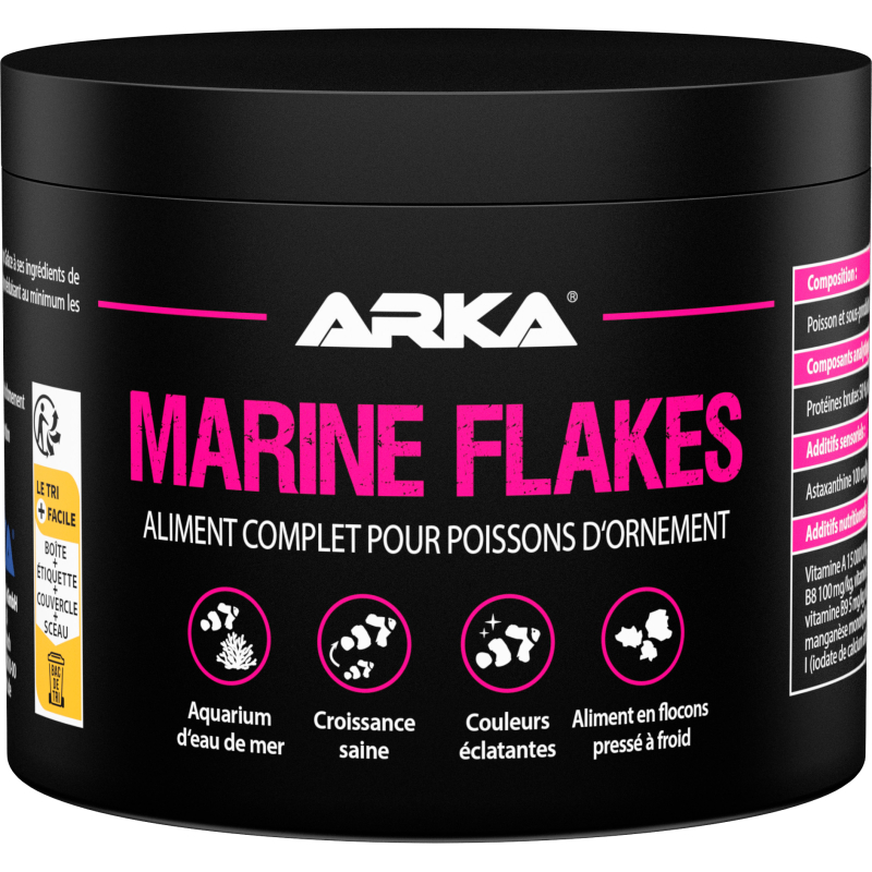Marin Flakes - Comida en Escamas 500 ml (50 g) ARKA