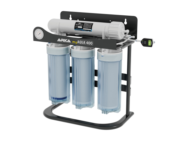 ARKA® myAqua400 - Reverse Osmosis System with high pressure Pompe, up to 400L / day ARKA