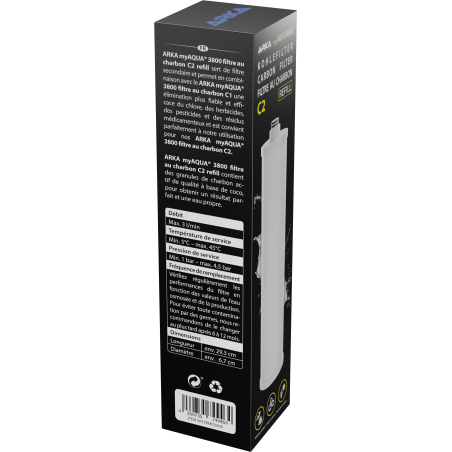 ARKA myAQUA 3800® - Filtro de carbón C2 Recarga ARKA