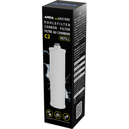 ARKA® myAqua1900 - Filtro de carbón C2 Recarga ARKA