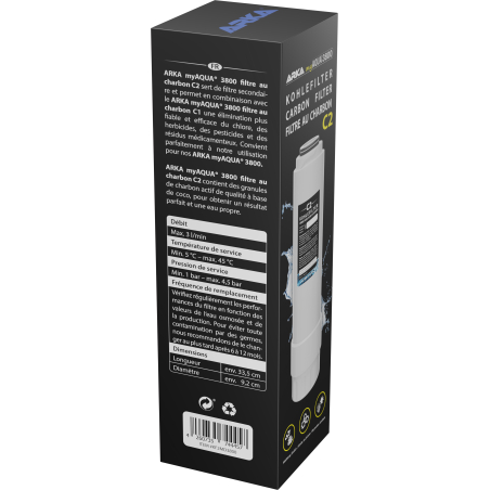ARKA myAQUA 3800® - Kohlefilter C2 ARKA