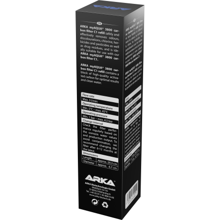 ARKA myAQUA 3800® - Filtre à charbon C1 Recharge ARKA