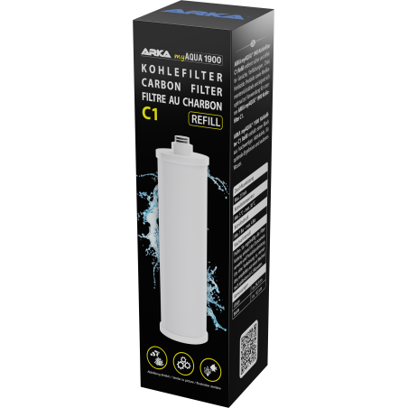 ARKA® myAqua1900 - Filtro de carbón C1 Recarga ARKA