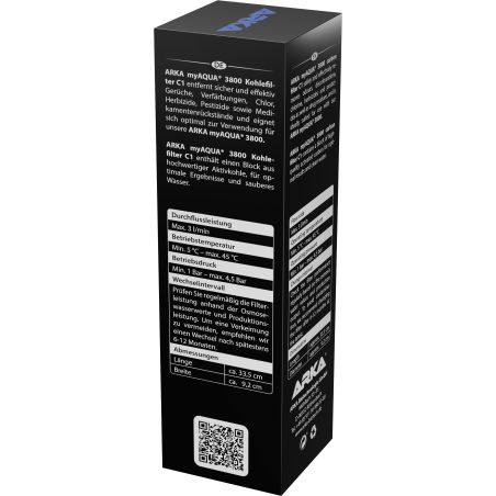 ARKA myAQUA 3800® - Koolstoffilter C1 ARKA