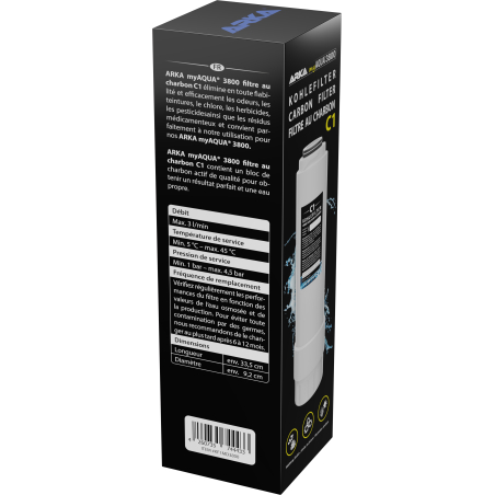 ARKA myAQUA 3800® - C1 Carbon Filter ARKA
