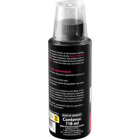Ioduro y Bromuro - Aumentar de forma segura el Ioduro y el Bromuro (118 ml) ARKA