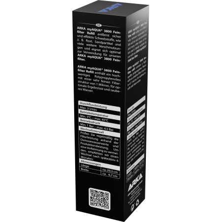 ARKA myAQUA 3800® - Recarga de Filtro Fino ARKA