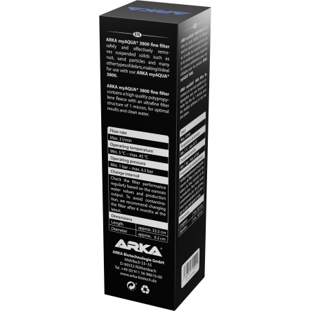 ARKA myAQUA 3800® - Filtro Fino ARKA